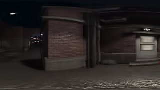 Jessica Rabbit getting fucked in the alley outside her club
