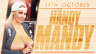 Handy Mandy - Huge Boob Blonde