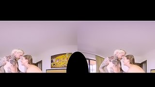 Women's POV Virtual Reality with a tattooed sailor ready for you!