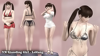 VR Standing Girl - Leifang