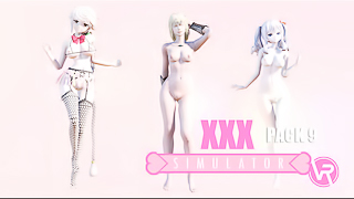 XXX simulator VR PACK 9! Sophitia, Unryuu, Kashima