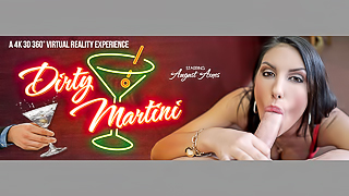Dirty Martini - August Ames Blowjob Virtual Reality Porn