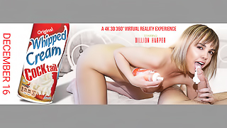 Whipped Cream Cocktail - Fucking Hot Babe Dillion Harper XXX