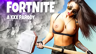 Fortnite A XXX Parody - Hot Latina Susy Gala VR Cosplay Porn