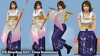 VR Standing Girl - Summoner Yuna