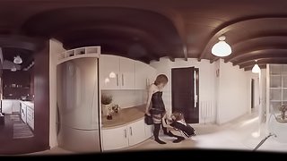 VR Porn Shemale Sex at home