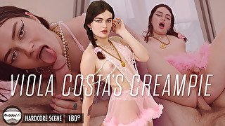 [Trans] Viola Costa's Creampie!