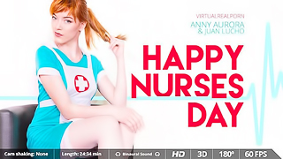 Happy Nurses Day - Beautiful Stockings Nurse Costume VR Porn