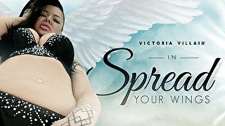 Spread Your Wings - Victoria Villain's 1st Time On Camera! For Publishing KINKY
