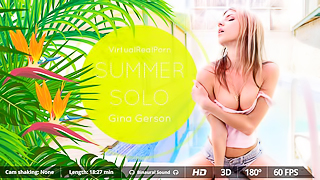 Summer Solo - VR Teen Sex with Gina Gerson