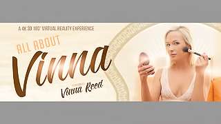 All About Vinna - Blonde European Teen Masturbation VR